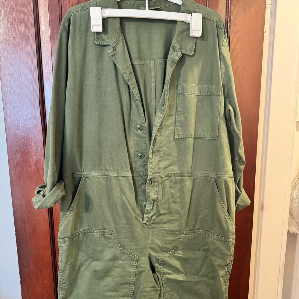 Universal Thread Olive Green Jumpsuit